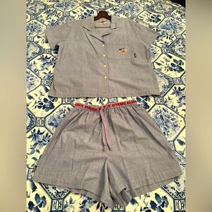 Women’s top & matching shorts